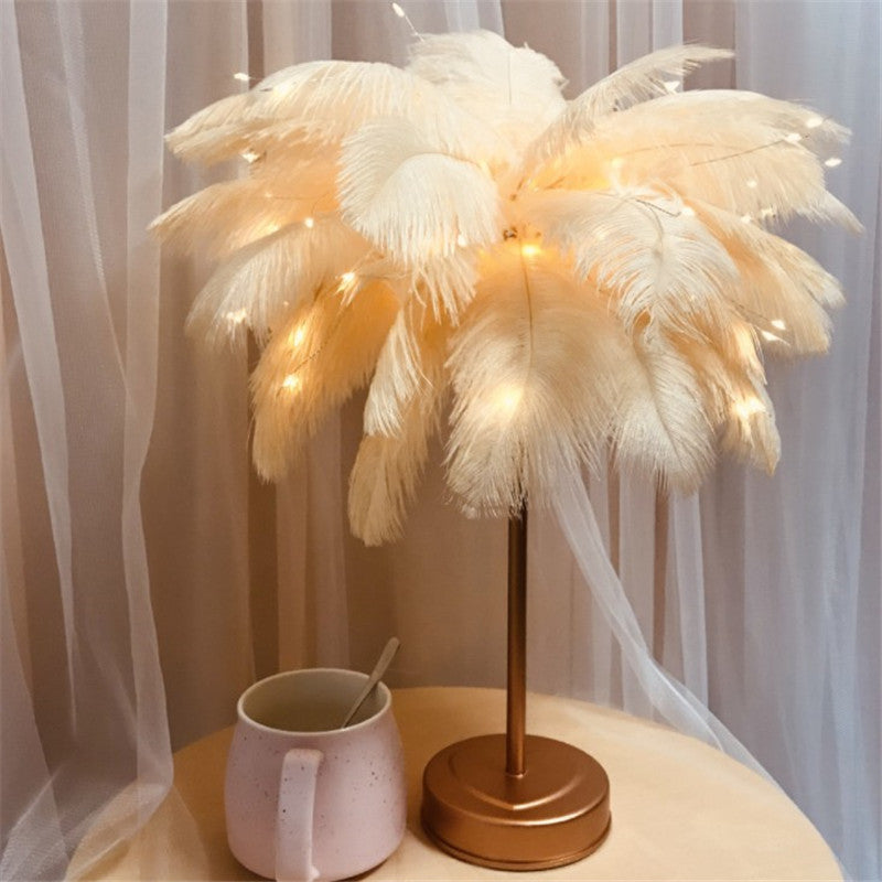 Fernbedienung Feder Tischlampe aufladbar