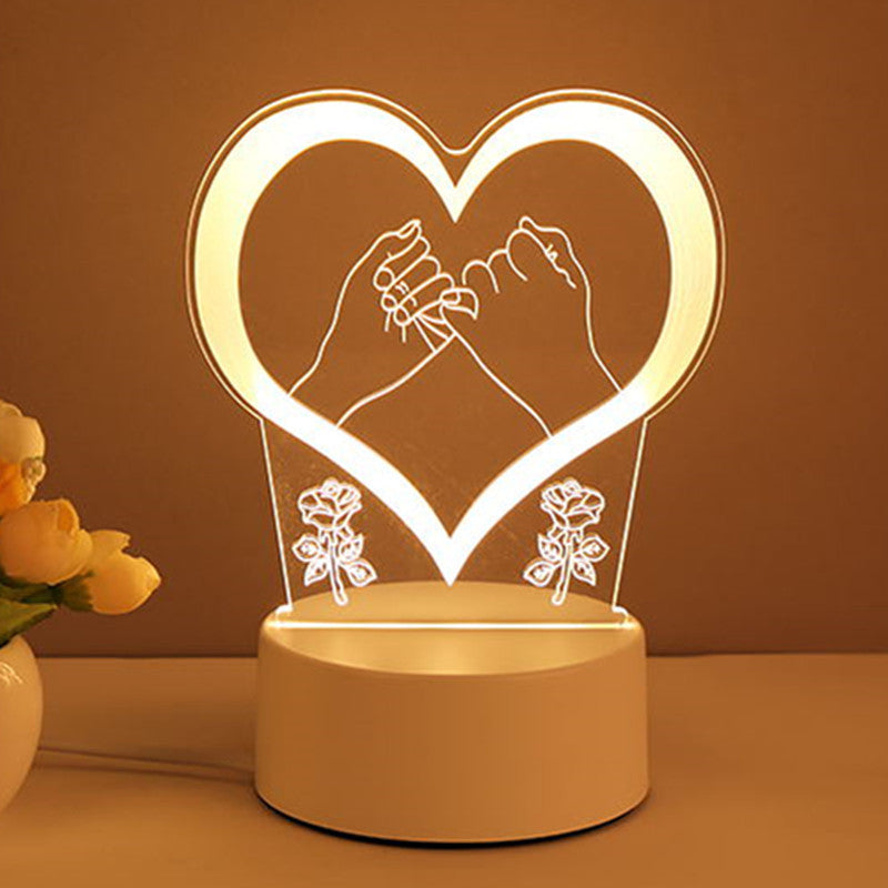 Nachttischlampe I Love You