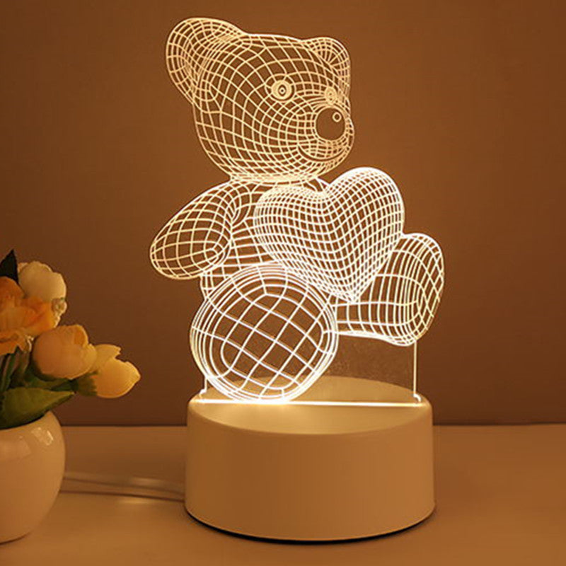 Nachttischlampe I Love You