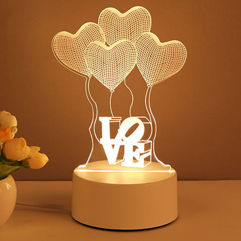 Nachttischlampe I Love You