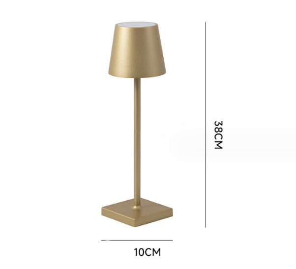 Aluminium LED aufladbare Tischlampe