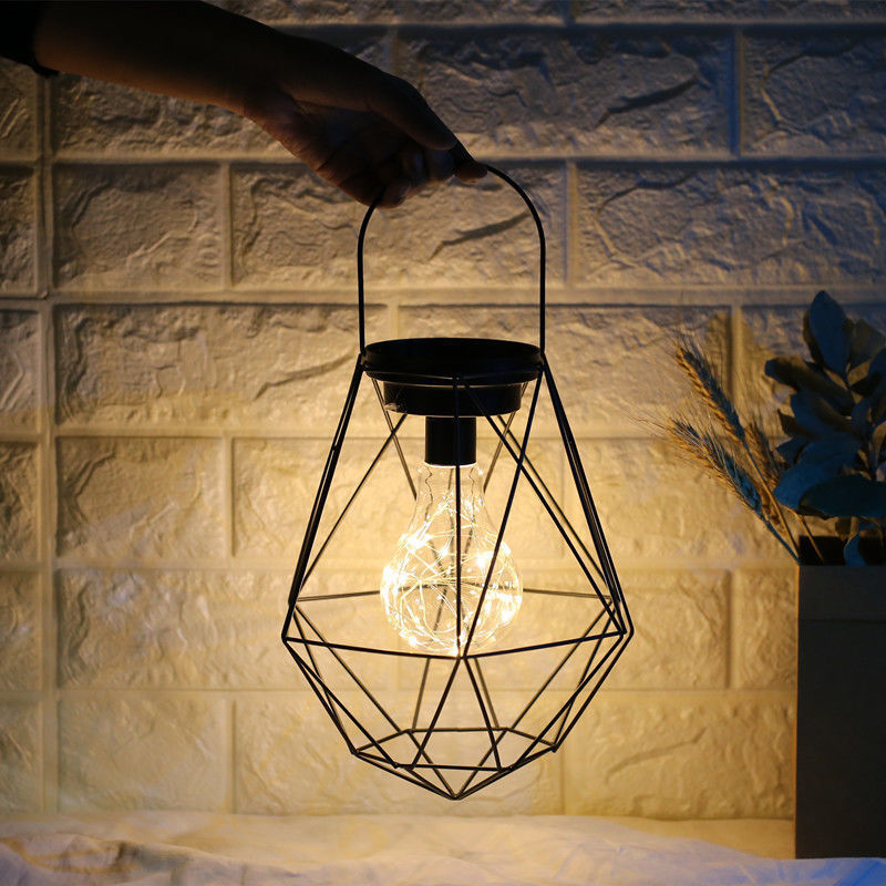 Geometrische Tischlampe