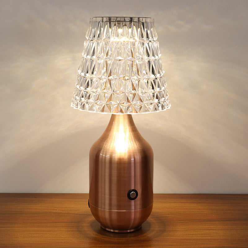 LED aufladbare Retro amerikanische Tischlampe