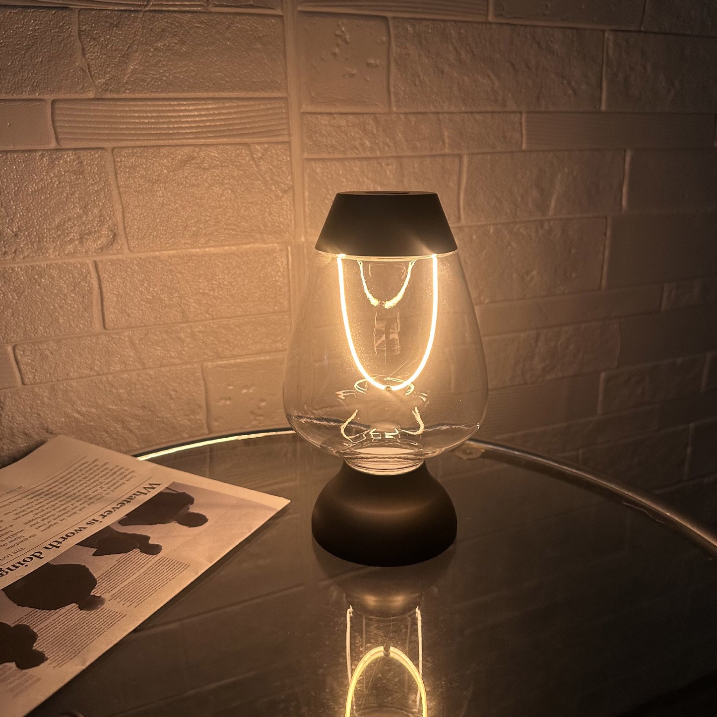 LED aufladbare Touch kleine Nachttischlampe