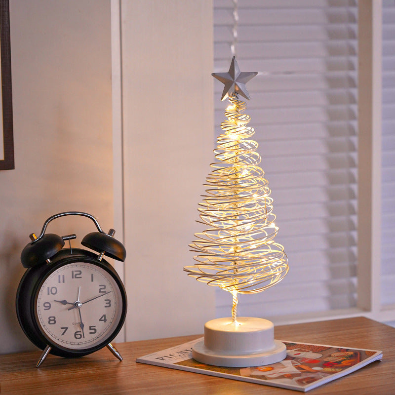 LED Weihnachtsbaum Tischlampe