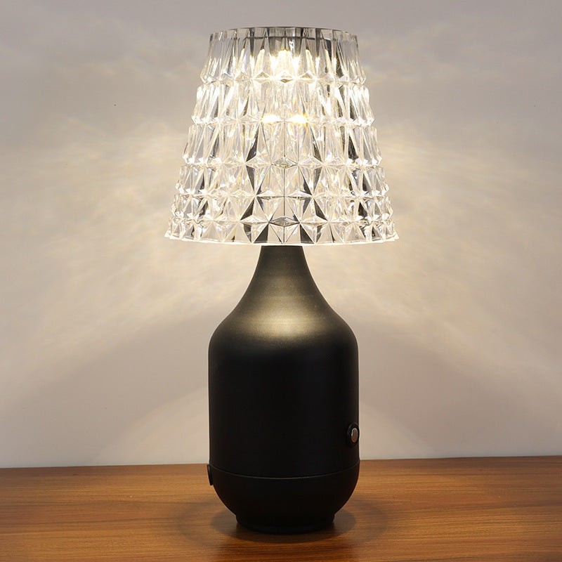LED aufladbare Retro amerikanische Tischlampe