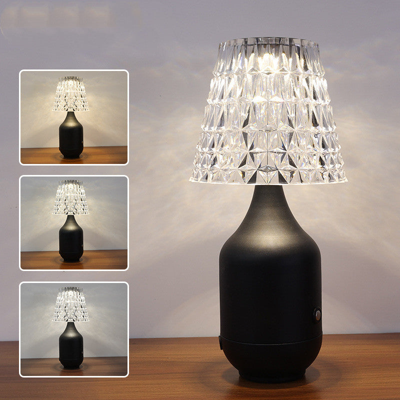 LED aufladbare Retro amerikanische Tischlampe