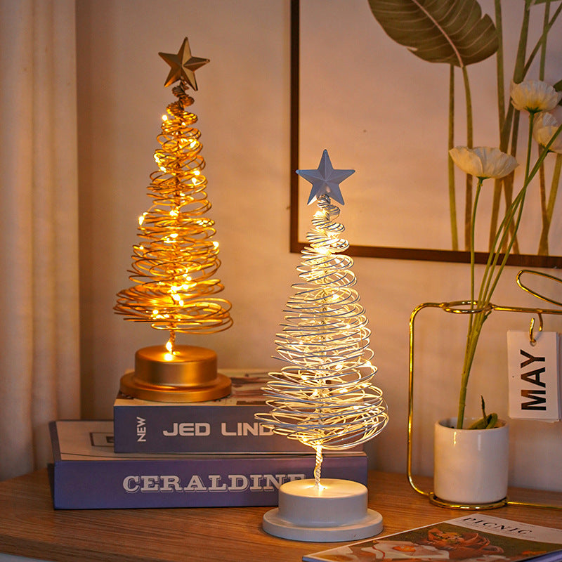 LED Weihnachtsbaum Tischlampe