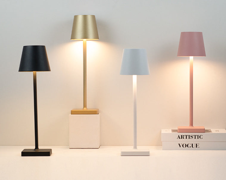 Aluminium LED aufladbare Tischlampe