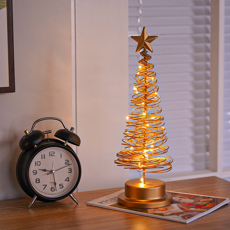 LED Weihnachtsbaum Tischlampe
