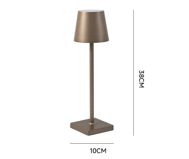 Aluminium LED aufladbare Tischlampe