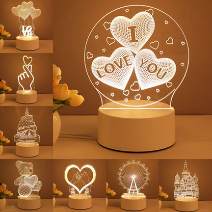 Nachttischlampe I Love You