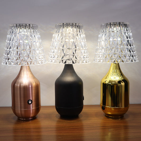 LED aufladbare Retro amerikanische Tischlampe