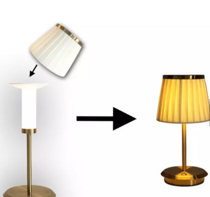 Antike Tischlampe